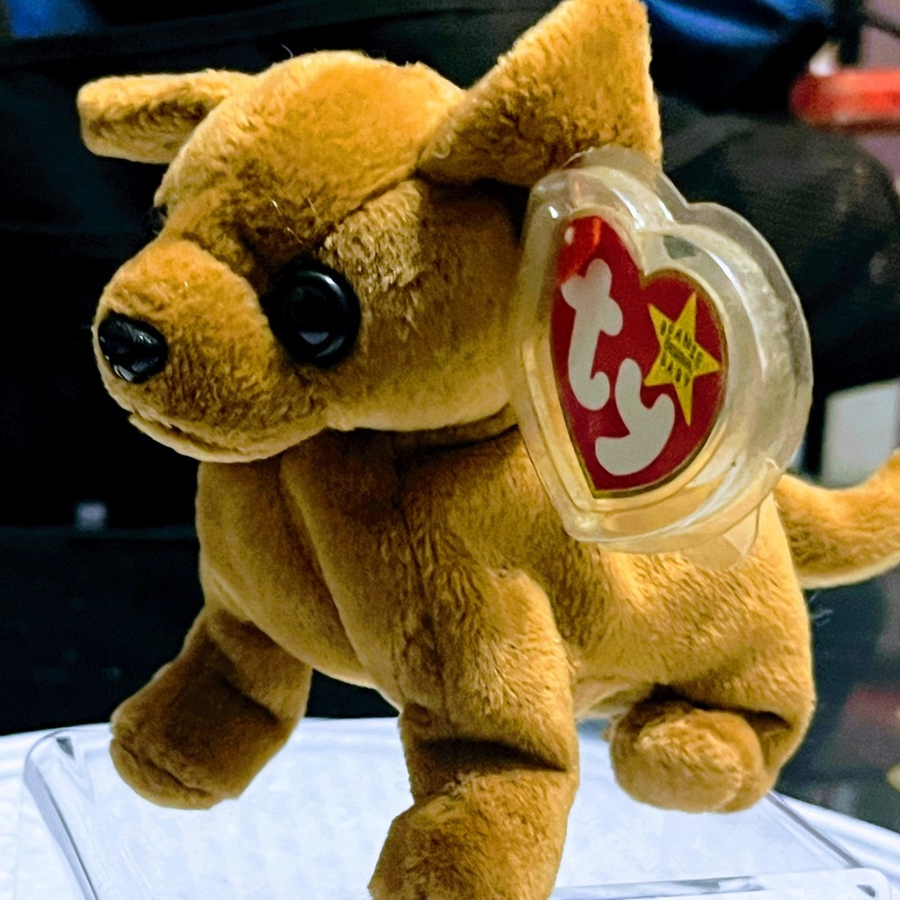 Ty Brown Dog Plush Toy